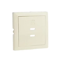 EFAPEL 90675_TPE Fedlap dupla töltő aljzathoz (2x USB-C), gyöngyház