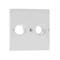 EFAPEL 90685_TGE Fedlap R+TV csatlakozóhoz, jég