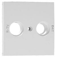 EFAPEL 90687_TIS Fedlap R+TV/DAT csatlakozóhoz szürke