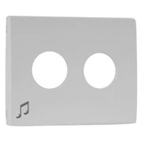 EFAPEL 90701_TIS Fedlap 21221 audió aljzathoz, szürke