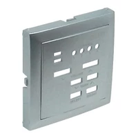 EFAPEL 90708_TAL Fedlap 21378 vezérlőegységhez alumínium