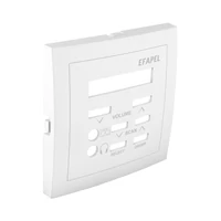 EFAPEL 90709_TBR Fedlap 21379 vezérlőegységhez fehér