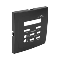 EFAPEL 90709_TPM Fedlap 21379 vezérlőegységhez fekete