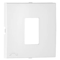 EFAPEL 90712_TBR Fedlap 21251-56 telefon aljhoz, fehér