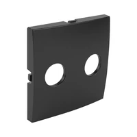 EFAPEL 90713_TPM audió aljzat fedlap, fekete