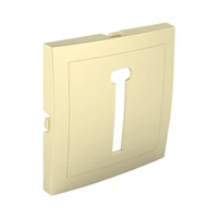 EFAPEL 90718_TDU Fedlap T8 francia telefon csatlakozóaljzathoz arany