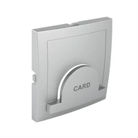 EFAPEL 90733_TAL Fedlap időkapcsolós hotelkártyatartóhoz, alumínium színű