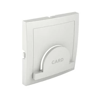 EFAPEL 90733_TGE Fedlap időkapcsolós hotelkártyatartóhoz, jég színű