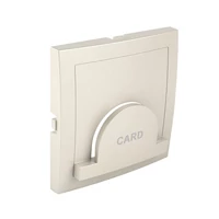 EFAPEL 90733_TPE Fedlap időkapcsolós hotelkártyatartóhoz, gyöngyház színű