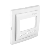 EFAPEL 90742_TBR termosztát fedlap fehér