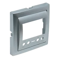 EFAPEL 90743_TAL Fedlap digitális kapcsolóórára, alumínium