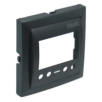 EFAPEL 90743_TIS Fedlap digitális kapcsolóórára, szürke