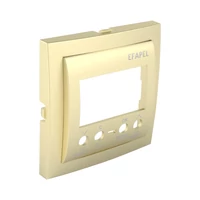 EFAPEL 90744_TDU Fedlap kétcsatornás digitális kapcsolóórához arany