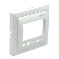 EFAPEL 90744_TGE Fedlap kétcsatornás digitális kapcsolóórához jég