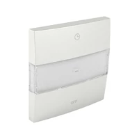 EFAPEL 90745_TGE Fedlap időkapcoslóhoz, jég színű