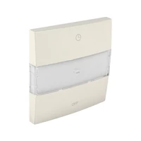 EFAPEL 90745_TMF Fedlap időkapcoslóhoz, elefántcsont színű