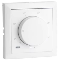 EFAPEL 90746_TBR Fedlap tekerőgombos termosztáthoz, fehér színű
