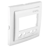 EFAPEL 90748_TBR Termosztát fedlap, fehér