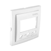 EFAPEL 90749_TBR Termosztát fedlap, fehér