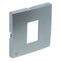 EFAPEL 90751_TAL Fedlap RJ 45-ös csatlakozóhoz, alumínium