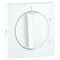 EFAPEL 90765_TBR Fedlap forgócsapos kapcsolóhoz, (1,2,3) jellel fehér színű