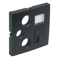 EFAPEL 90770_TIS 21544, 21545 Multimédia aljzat fedlap, szürke