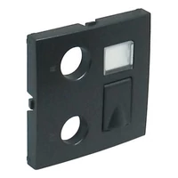 EFAPEL 90774_TIS 21535, 21534 multimédia aljzat fedlap, szürke