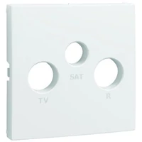 EFAPEL 90775_TBR Fedlap R-TV-SAT aljzathoz, fehér