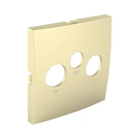 EFAPEL 90775_TDU Fedlap R-TV-SAT aljzathoz, arany