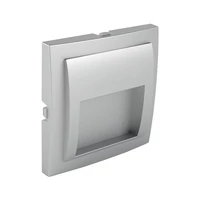 EFAPEL 90782_TAL Fedlap irányfényes aljzathoz, alumínium színű