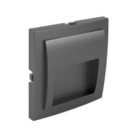 EFAPEL 90782_TIS Fedlap irányfényes aljzathoz, szürke színű