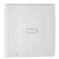 EFAPEL 90794_TBR Egyes billentyű jelzőfényes kulcs jellel fehér