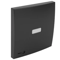 EFAPEL 90794_TPM Egyes billentyű jelzőfényes kulcs jellel fekete