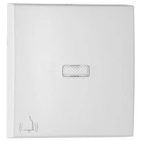 EFAPEL 90795_TBR Egyes billentyű jelzőfényes csengő jellel fehér