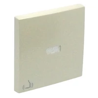 EFAPEL 90795_TPE Egyes billentyű jelzőfényes csengő jellel gyöngyház