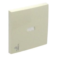 EFAPEL 90796_TMF Egyes billentyű jelzőfényes pincér jellel elefántcsont