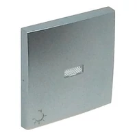 EFAPEL 90797_TAL Egyes billentyű jelzőfényes lámpa jellel alumínium