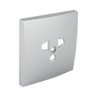 EFAPEL 90841_TAL Fedlap csatlakozóaljzathoz EURO-USA típus alumínium