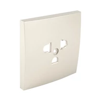 EFAPEL 90841_TPE Fedlap csatlakozóaljzathoz EURO-USA típus gyöngyház