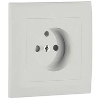 EFAPEL 90904_TGE Fedlap kerettel francia csatlakozóaljzathoz jég