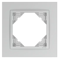 EFAPEL 90910_TAA ANIMATO Egyes keret, alumínium