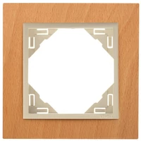 EFAPEL 90910_TFP ARBORE Egyes keret, bükk/gyöngyház