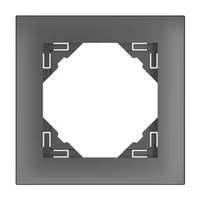 EFAPEL 90910_TIS AQUARELLA Egyes keret, szürke