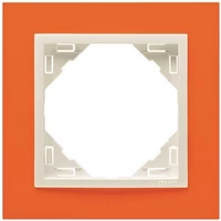 EFAPEL 90910_TJG ANIMATO Egyes keret, narancs