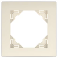 EFAPEL 90910_TMF BASE Egyes keret, elefántcsont