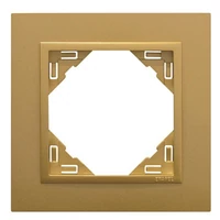 EFAPEL 90910_TUU ANIMATO Egyes keret, arany/arany