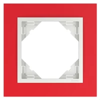 EFAPEL 90910_TVG ANIMATO Egyes keret, piros