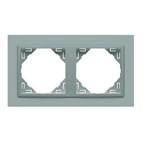 EFAPEL 90920_TAA ANIMATO Kettes keret, alumínium