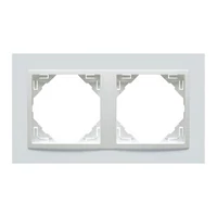 EFAPEL 90920_TBB ANIMATO Kettes keret, fehér