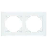 EFAPEL 90920_TBR BASE Kettes keret, fehér